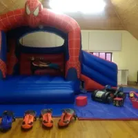 Mega Deluxe Spider-man Side Slide Party Package