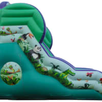 18.7ft Jungle Mini Mega Slide