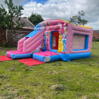 13ft X 17ft Pink Slide Castle