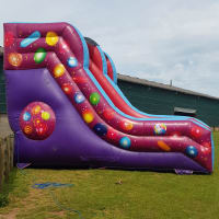 14.1ft Celebration Mini Mega Slide