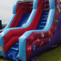 14.1ft Celebration Mini Mega Slide