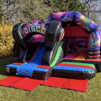 3d Disco Slide Castle