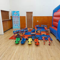 Big Slide  Monster Truck Castle And Soft Play Package