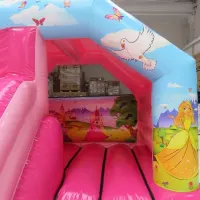 Princess Bouncy Castle With Slide