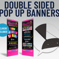 Double Sided Pop Up Banner