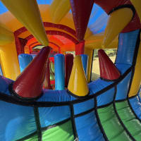 Multi Coloured Obstacle Course Short