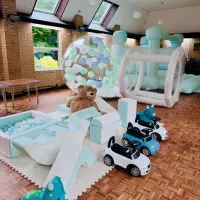 Package 1 - Pastel Castle Soft Play And Balloon Dome