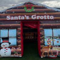 Inflatable Santas Grotto Hire