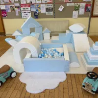Moonbeam Soft Play Package - Blue And White