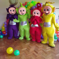 Teletubbies La La Mascot