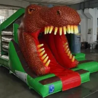 T-rex Dinasour Disco Front Slide