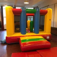 Package A - Standard Bouncy Castle And Ball Pond With Air Jugglers