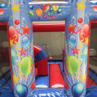 14 X 11 Blue Toddler Activity Bouncy Castle Party