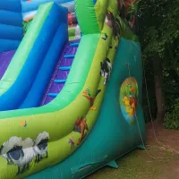 19ft Farmyard Mini Mega Slide