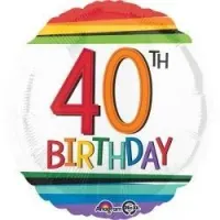 18 Inch Rainbow Celebration Balloons