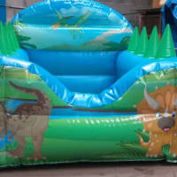 Jurassic Park Dinosaur And Bouncy Castle Soft Play Ball Pool And Didi Car Package