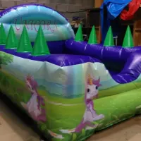 6ft X 8ft Unicorns Ball Pool With Magical Air Jugglers