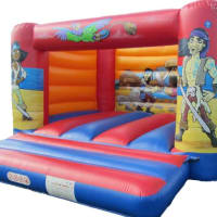 12ft X 12ft Pirate Indoor H Frame Bouncy Castle