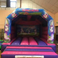 Unicorn Pink And Purple Castle