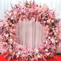 Pink Floral Moonring