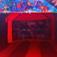 Superheroes Bouncy Castle