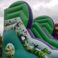 18.7ft Jungle Mini Mega Slide