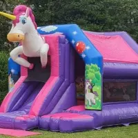 Unicorn Castle With Front Slide