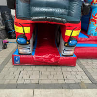 3d Fire Engine Castle And Slide