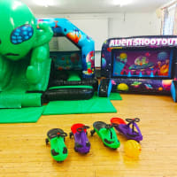 Alien Space Bouncy Castle