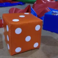 Orange Soft Play Dice