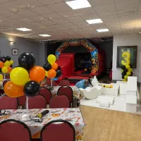 Jcb Themed Bouncy Castle