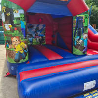 15ft X 15ft Minecraft Themed Bouncy Castle