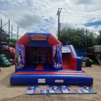 15ft X 15ft Frozen Themed Bouncy Castle
