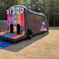Inflatable Assault Course Hire For School Fun Days In Rayleigh And Essex