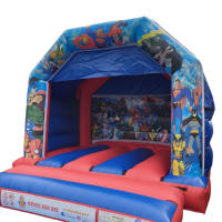 Superhero Bouncy Castle 12x12ft