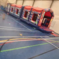 57ft Party Time Full Assault Course Fun Run
