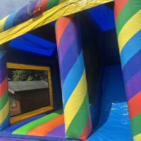 3d 16ft X 18ft Combi Castle - Weekend Hire