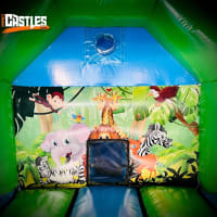 11ft X 14ft High Gloss Jungle Castle