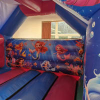 Mermaid 3d Bouncy Castle With Slide