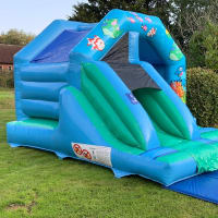 Sea Theme Castle/slide 12ft X 15ft