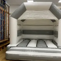 White And Silver Package