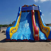 36.1ft X 19ft Big Top Mega Slide