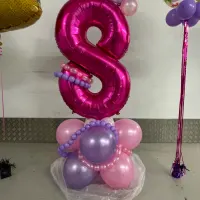 Single Balloon Number Tower