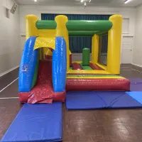 Low Roof Multicoloured Activity Castle