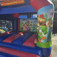 12ft X 12ft Super Mario Interchangeable Bouncy Castle
