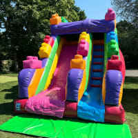 Lego 3d Inflatable Slide