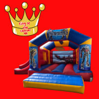 Red And Yellow Slide Combo Castle