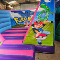 12ft X 12ft Low Height Pokemon Bouncy Castle