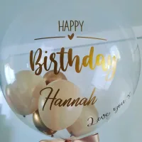 Happy Birthday Bubble Balloon