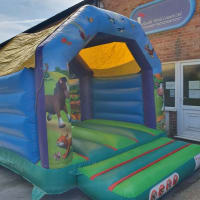 10ft X 10ft Farmyard Themed Bouncy Castle